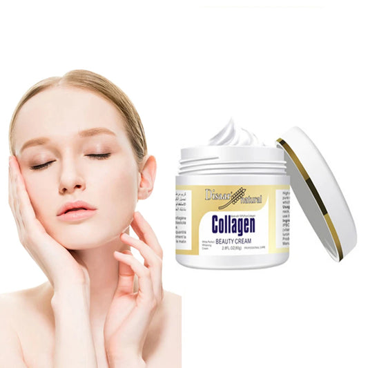 80ml Collagen Face Serum High Protein Skin Oil Control Lasting Moisturizing Facial Cream Firming Whitening Skin Care Face Gel