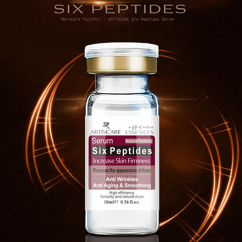 ARTISCARE Six Peptides Face Serum 5pcs/Lot Moisturizing Facial Essence Skin Care Peptide Face Liquid