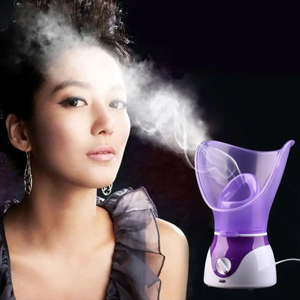 130W Facial Steamer Deep Cleanser Mist Steam Sprayer Spa Skin Vaporizer Promote Blood Circulation Face Steamer Beauty Device