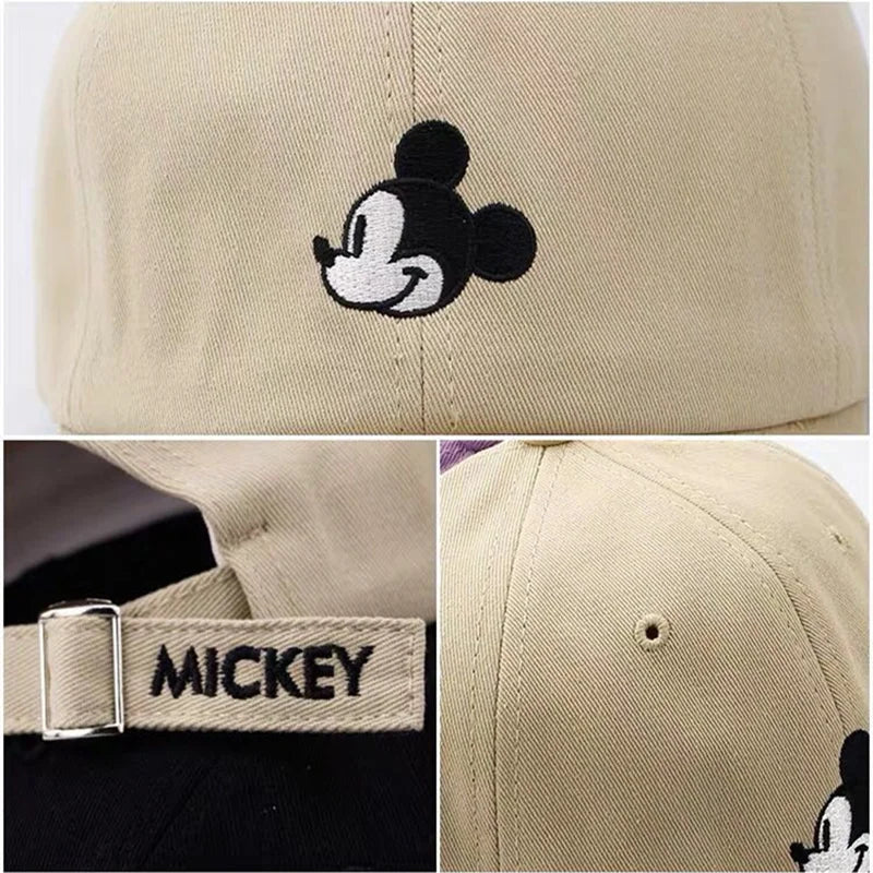 High Quality Mickey Cartoon Snapback Cap Cotton Baseball Cap For Men Women Adjustable Hip Hop Dad Hat Bone Garros Dropshipping