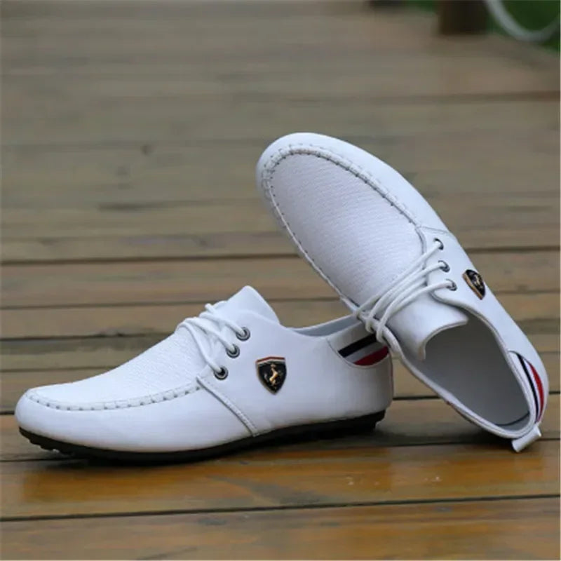 Leather Shoes for Men Casual Loafers Moccasins High Quality Shoes Male Lightweight Driving Footwear 2023 Zapatillas Hombre Male
