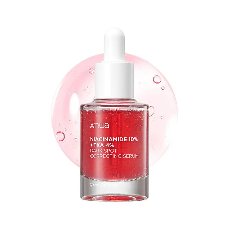 Auna 10% Niacinamide Facial Serum Black Spot Correcting Face Serum Peach Houttuynia Cordata Korean Facial Skincare Products