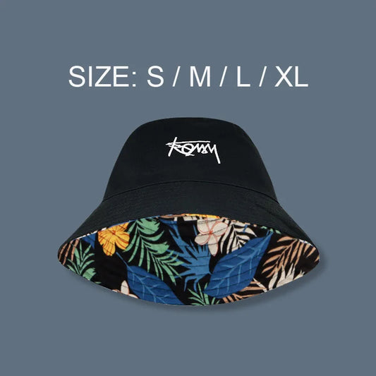Big Head Size Fisherman Hat Male Reversible Hawaii Korean Spring Hats for Men Casual Panama Hat Bob Hip Hop Bucket Women Caps