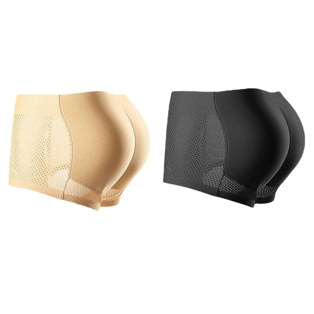 Fake Buttocks Hip But Pad Sexy Underwear Men Seductive Boxer Shorts Seamless Push Up Sponge Padded Panties Cotton Underpanties