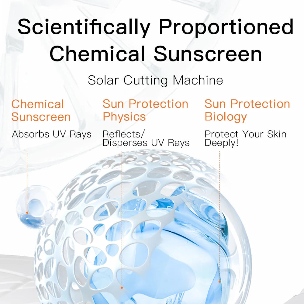 Disaar SPF 90 Sunscreen Long Lasting UV Protector Sunblock Moisturizing Skin Protective Cream 50ml