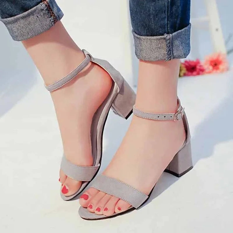 Hot 2022 Summer Women Shoes Pumps Dress Shoes High Heels Boat Shoes Wedding Shoes Tenis Feminino With Peep Toe Casual Sandals