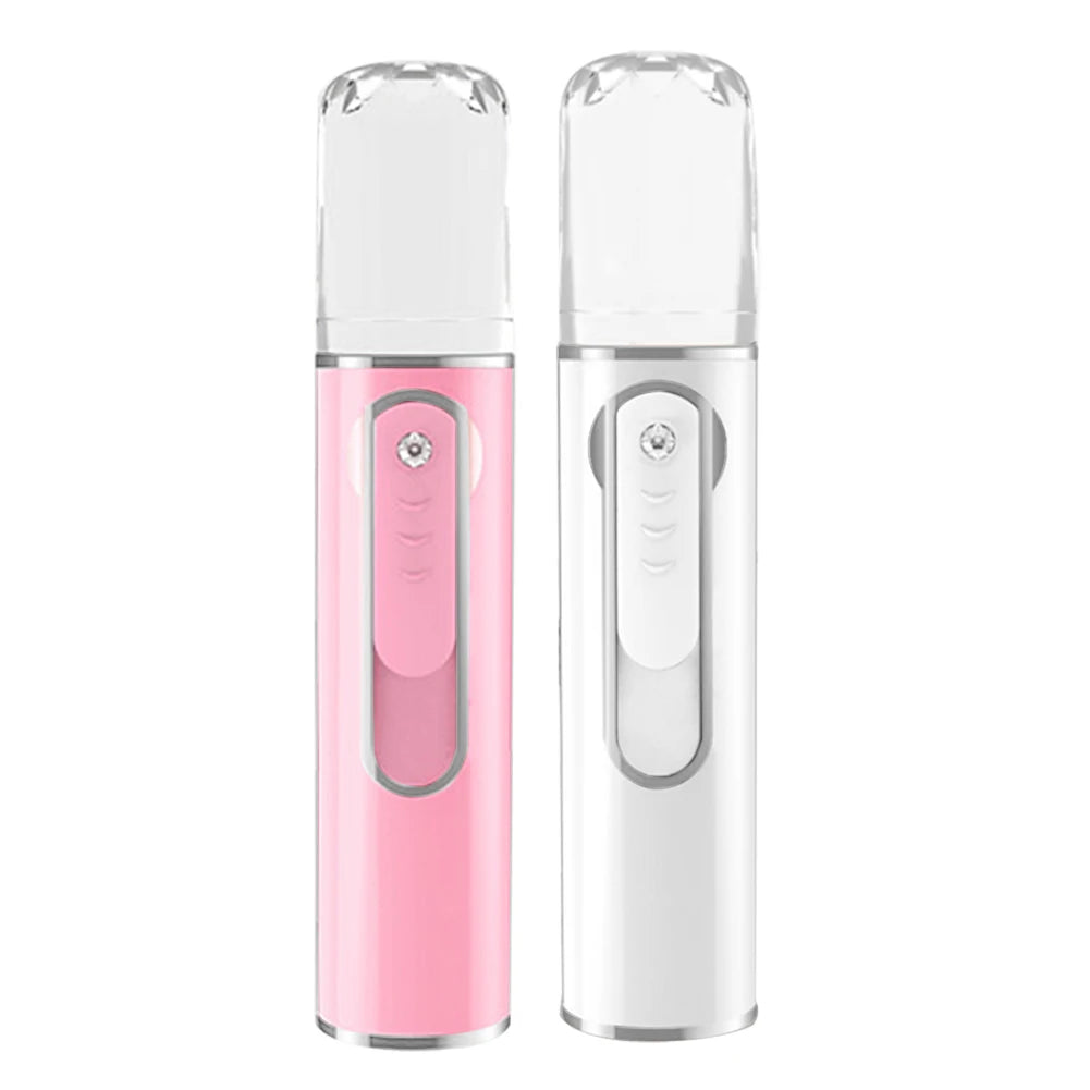 20ml Cool Mist Facial Steamer USB Rechargeable Nano Mist Sprayer Nano Facial Steamer for Eyelash Extensions for Skin Care Makeup