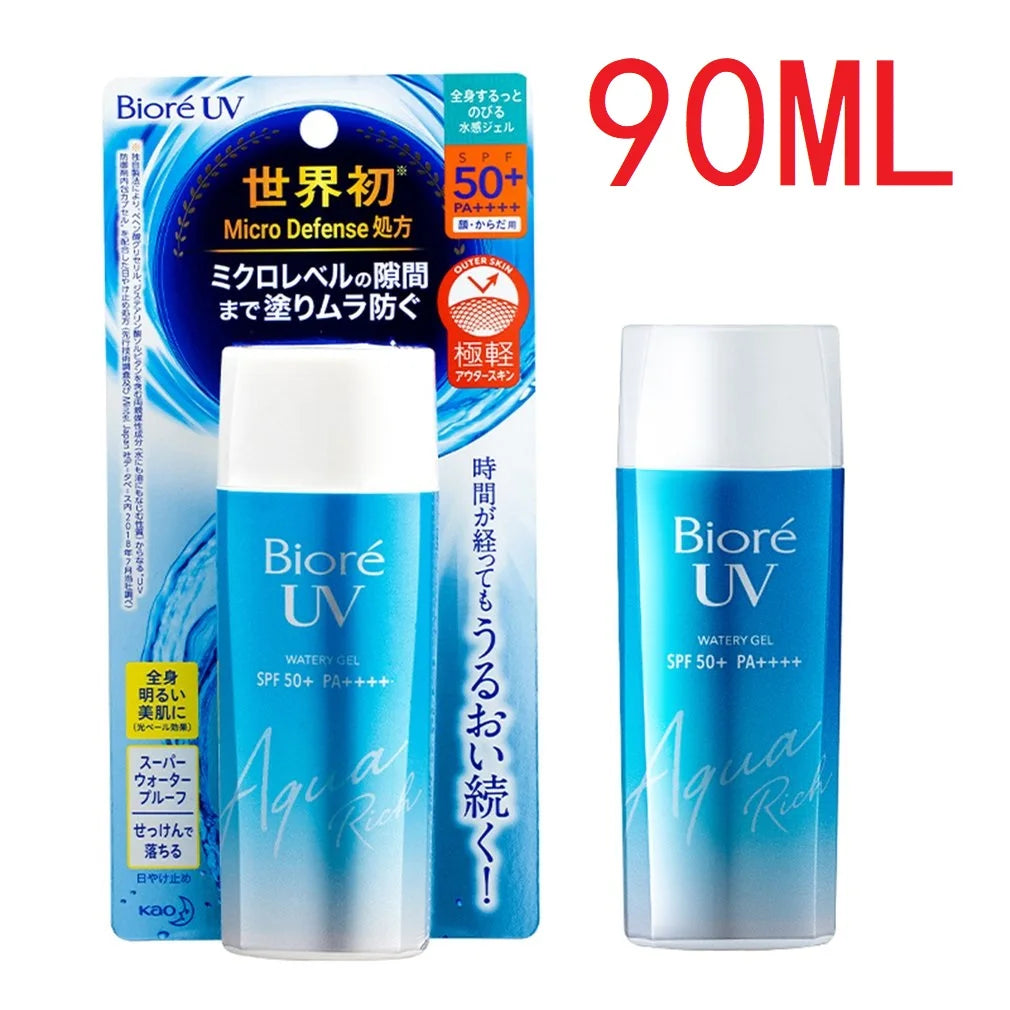 SPF50+ Sunscreen Cream Spf50 Gel Isolation Lotion For Men And Women Moisturizing Whitening Waterproof Refreshing Water