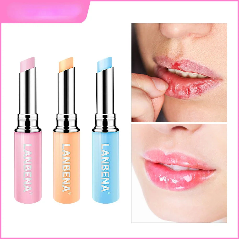 1PC Moisturizing Lip Balm Aloe Vera Lipstick Color Changing Long Lasting Lipsticks Moisture Lips Care Oil Cosmetics Makeup
