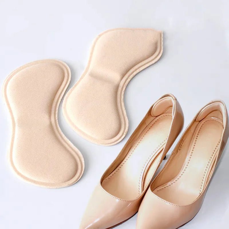 10Pairs Heel Insoles Adjust Sizing Adhesive Sponge Insole Patch Women Men Anti-wear Cushion Pads for Shoes High Heel Feet Care