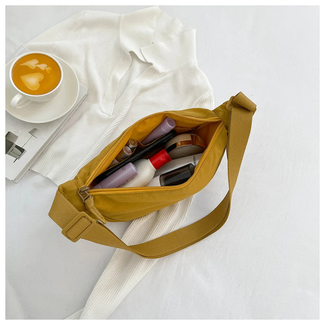 Casual Nylon Hobos Crossbody Bag for Women Designer Shoulder Bags Large Capacity Tote Lady Travel Shopper Bag Female Purses 2024