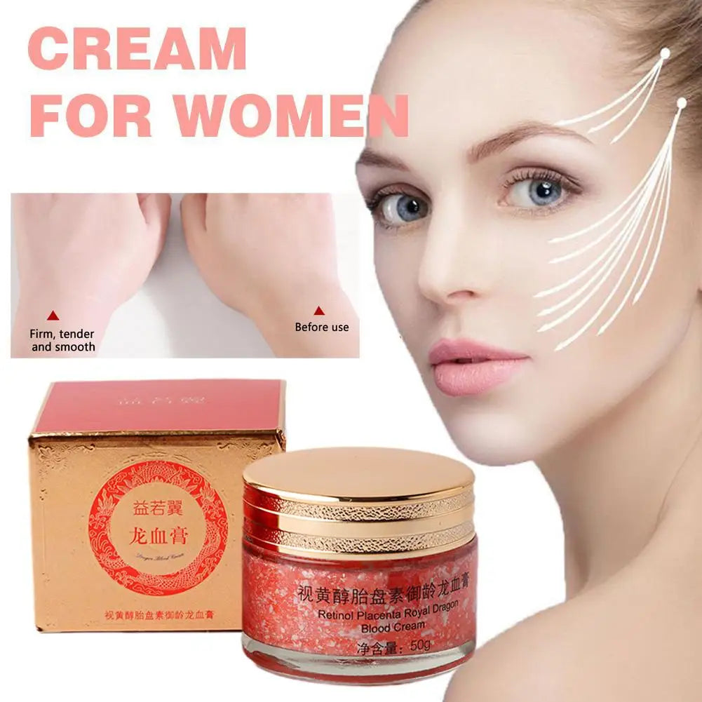 Dragon Blood Cream Lady Cream 50g Light Cream Fairy Cream Essence Cream Moisturizing Face Cream Facial Skin Care Beauty Health