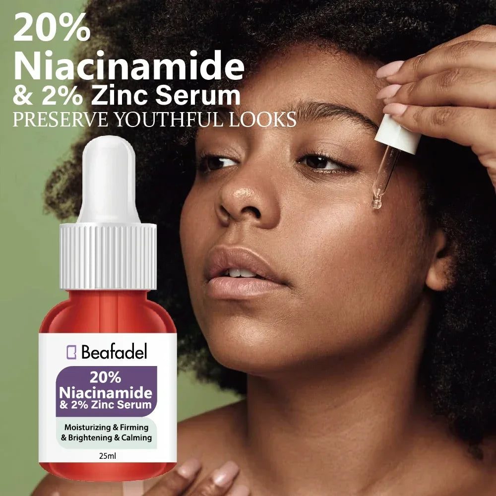Plant 20% Niacinamide Face Serum Hyaluronic Acid Lifting Moisturizing Skin Care Niacinamide Facial Serum Skincare Products