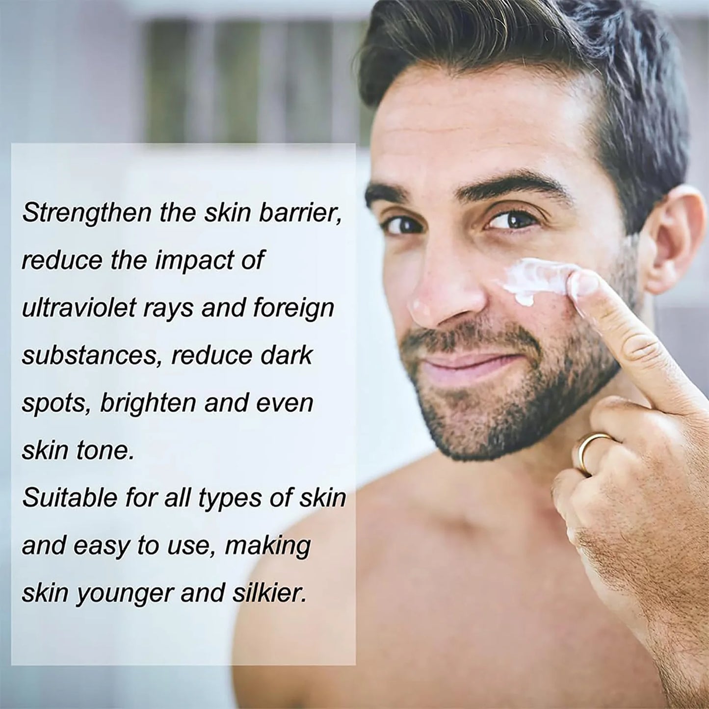 Men's Age Revive Collagen Cream, Men’s Collagen Cream, Collagen Men's Anti-Aging Wrinkle Cream, Mens Face Cream Moisturizer With