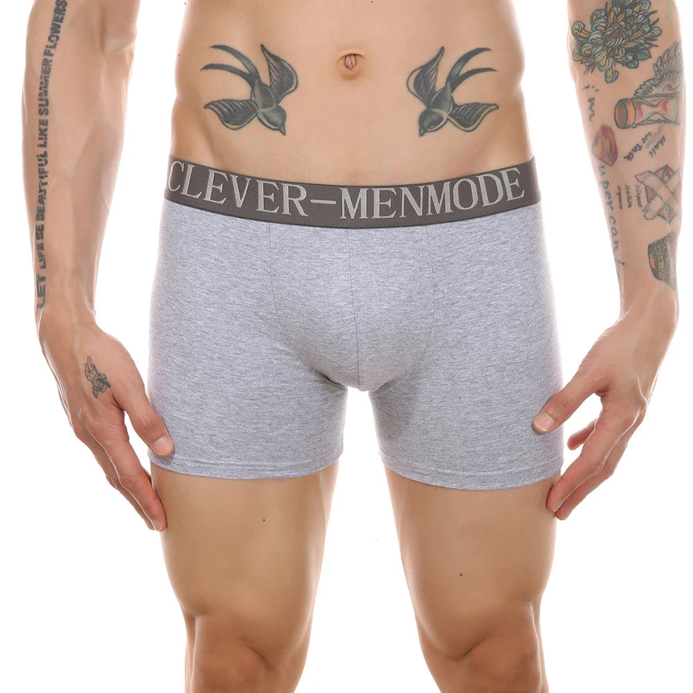 New Men's Boxer Shorts Butt Padded Hip Up Shaper Detachable Sponge Cup Men Panties Butt Lifter Underwear Shorts