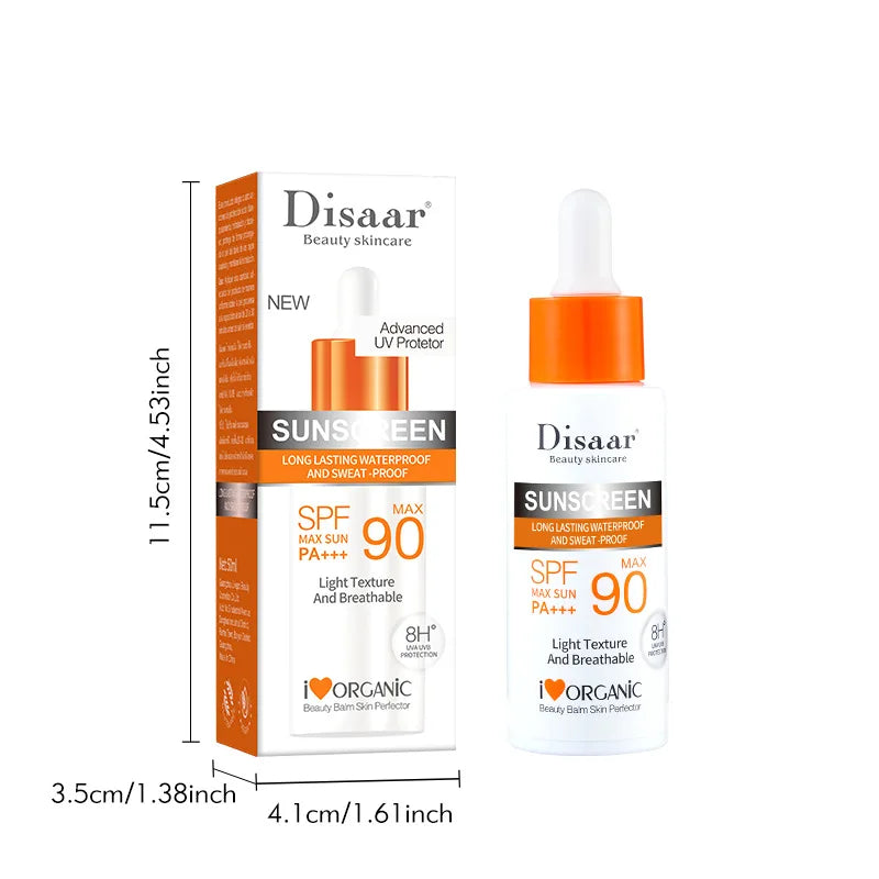 UV Protection on the Go with 50ML Vitamin C Sunscreen Body Cream SPF90+ and Water Resistance
