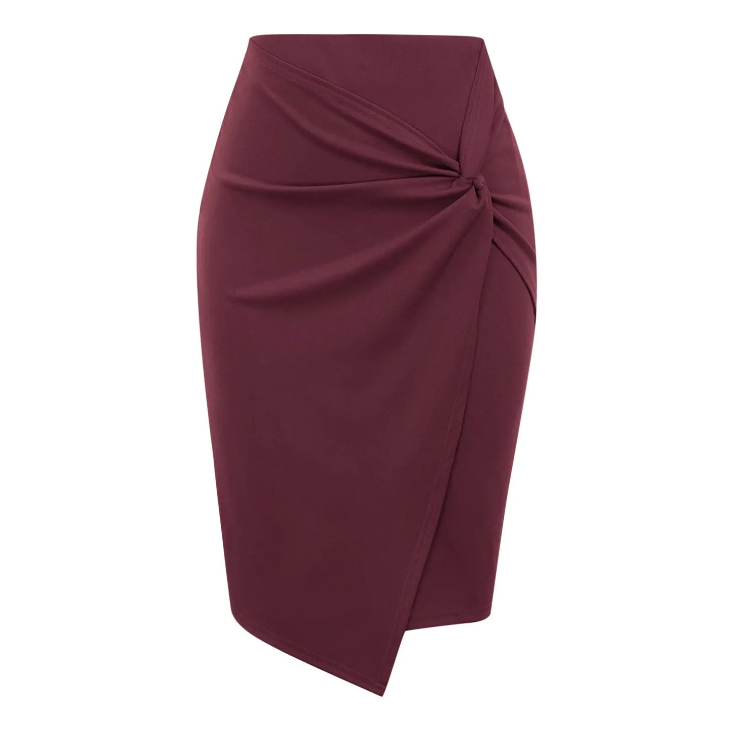 New Skirts Sexy Women Solid Color Skirts High Waist Female Fashion Bodycon Irregular Office Lady Party Clubwear Skirts 2024