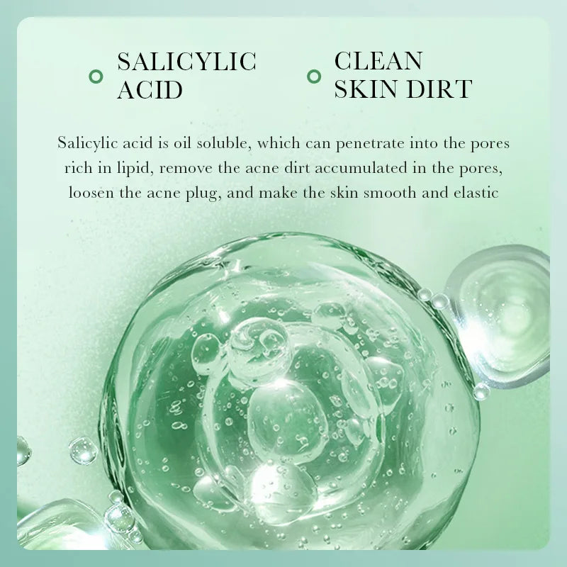 BIOAQUA Salicylic Acid Facial Cleanser Acne Treatment Moisturizing Oil Control skincare Face Wash Foam Face Cleanser Skin Care