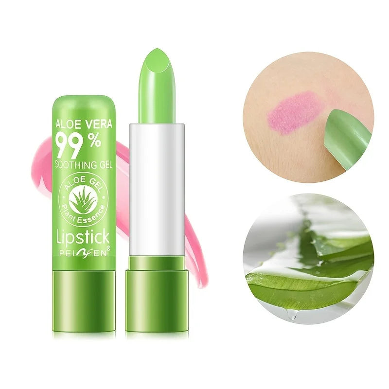 Thermochromic Lip Balm for Glossy, Nourished Lips Daily Lip Care for Men and Women Halloween and Christmas Gifts