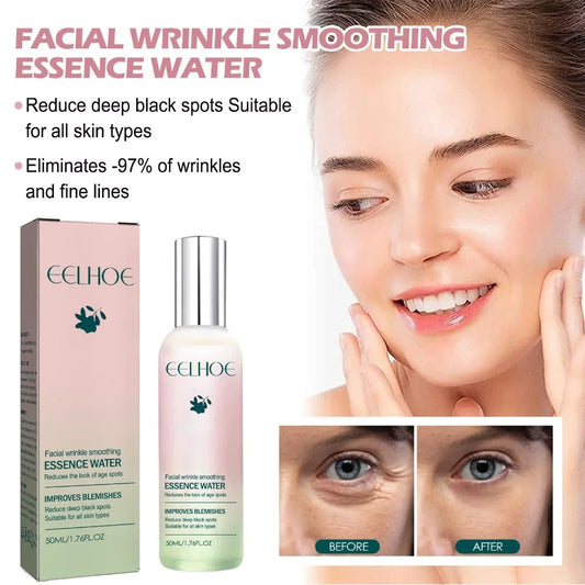 Rose Facial Wrinkle Mist Anti-Aging Firming & Lifting Fade Fine Lines Improve Puffiness Moisturizing Brightening Skin Care