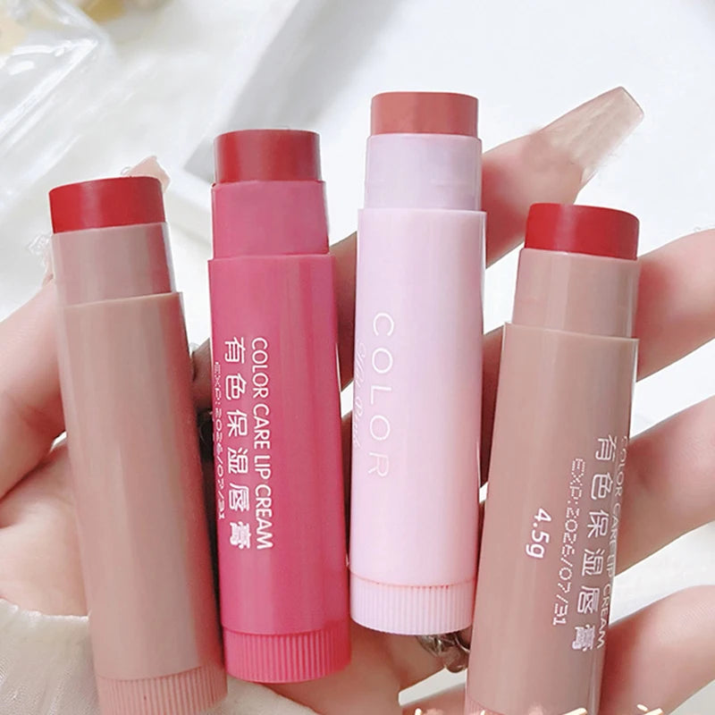 Colored moisturizing lip balm lipstick moisturizing, moisturizing, diluting lip lines, anti-drying lip balm