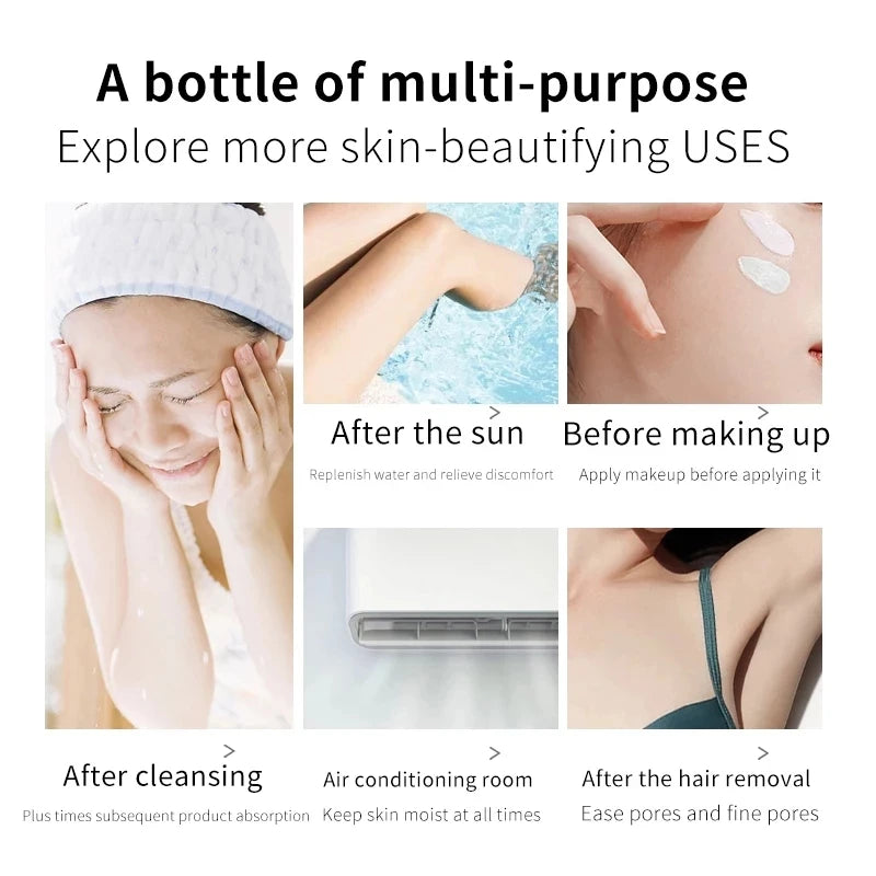 Aloe Vera Moisturizing Spray Facial Mist Essence Makeup Water Refreshing Oil Control Soothing Face Toner Skin Care 150ml