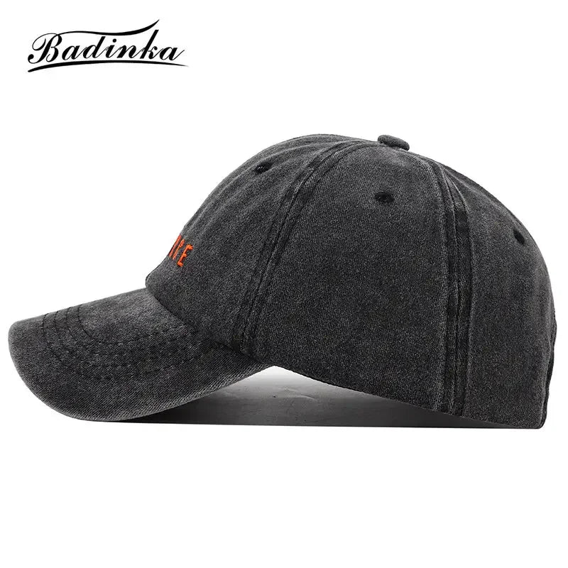 2024 New Bad Hair Day Washed Black Baseball Cap female male Snapback Hat Man Vintage Dad Hats for Men Women Gorras Hombre