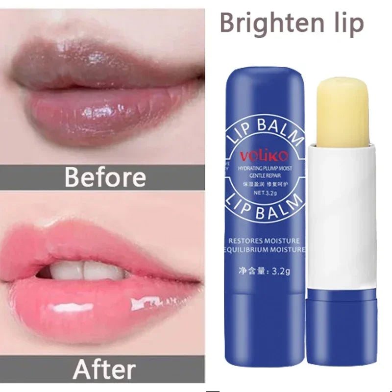 Lip Balm Remove Dark Lighten Melanin Lip Mask Exfoliating Dead Skin Fade Lip Line Moisturizing Brighten Repair Lip Care Products