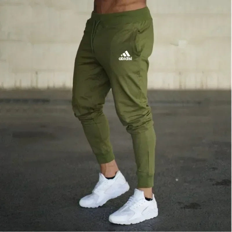 2024 Joggers Pants For Men Summer Drawstring Sweatpants Thin Trousers Workout Running Gym Fitness Sports Pants Casual Streetwear