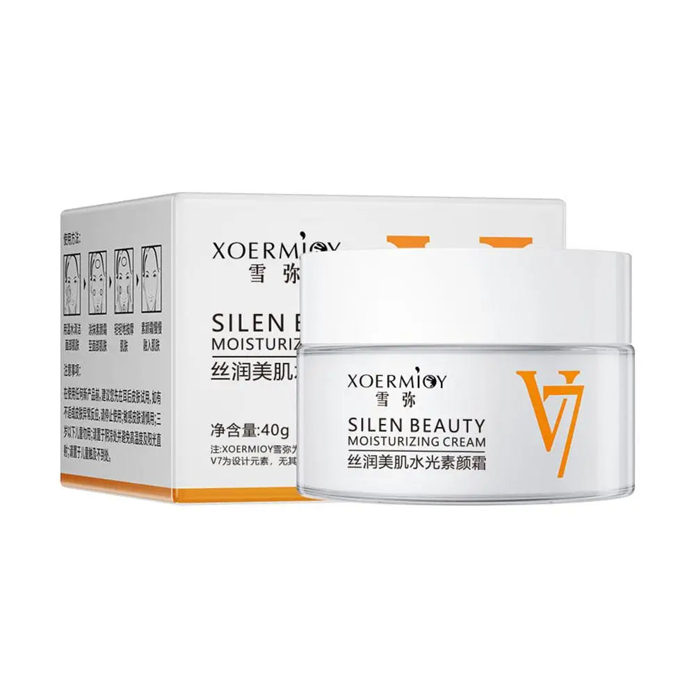 V7 Brighten Skin Cream Concealer Nude Makeup Toning Light Facecream Moisturizing Anti Aging Whitening Creams Korean Cosmetics