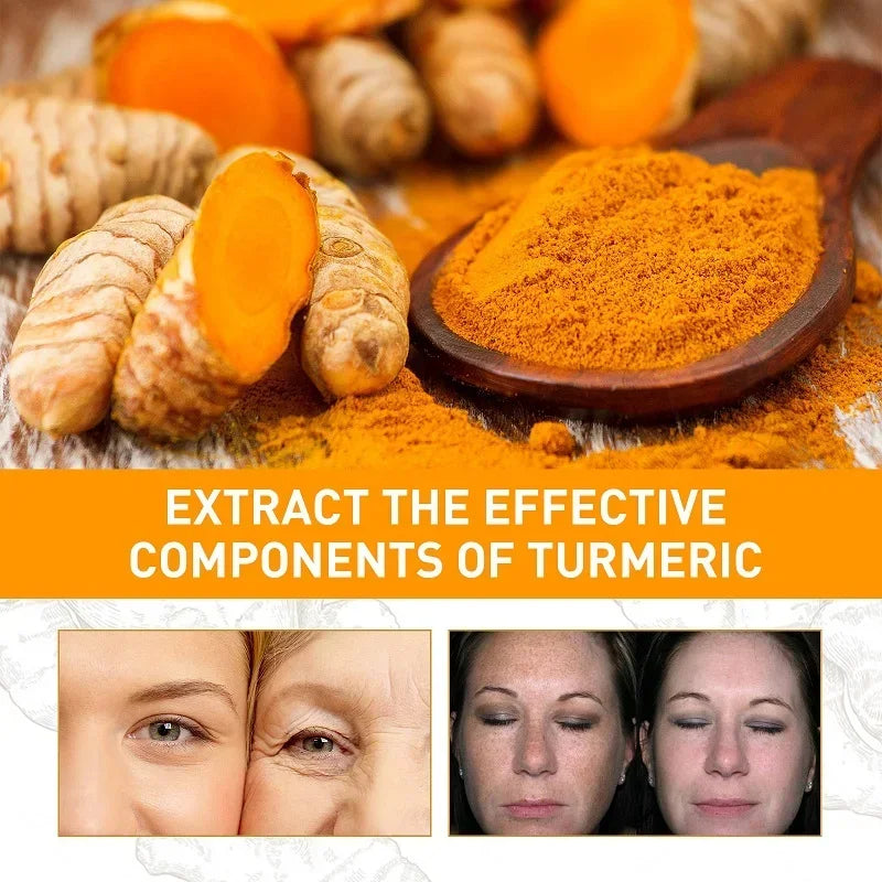 Turmeric Face Toner Brightening Serum Tender Skin Moisturizing Vitamin C Ginger Essence Korean Cosmetics