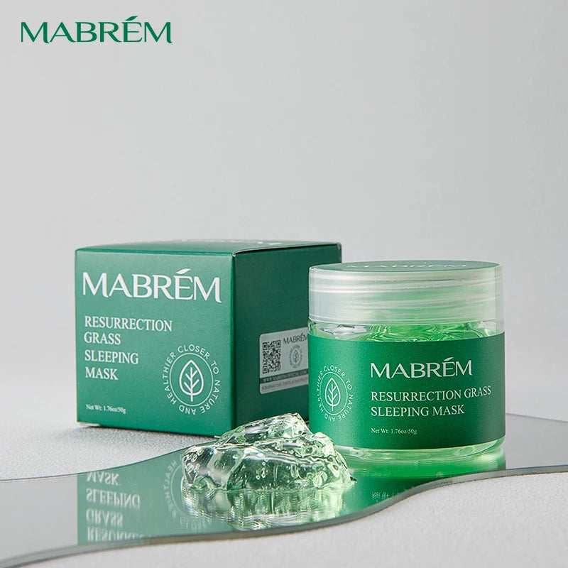 MABREM Anti Aging Sleeping Mask Moisturizing Hydrating Whitening Mask Cream Anti-Wrinkle Beauty Facial Skin Care Night Repair