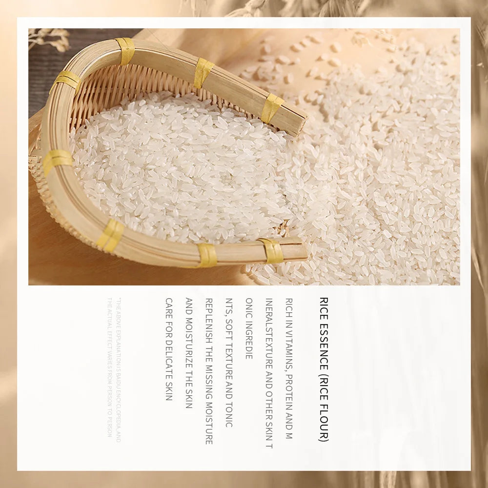 BIOAQUA Rice Raw Pulp Serum Hyaluronic Acid Face Essence Nourishing Moisturizing Brightening Firming Serum Facial Skin Care