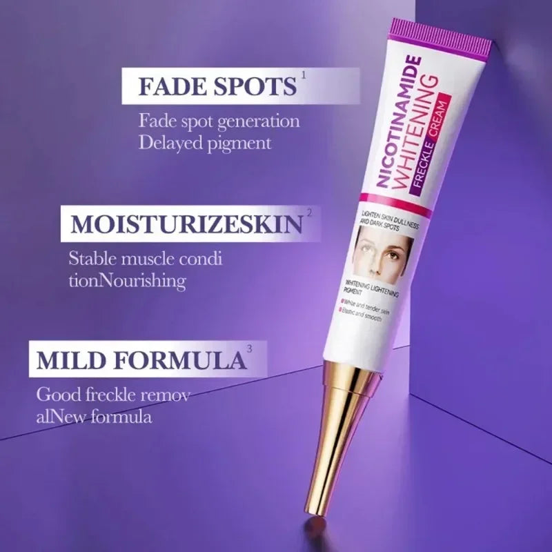 Melasma Remover Cream Removal Dark Pigment Brighten Cream Face Fade Melanin Cream Nicotinamide Brightening Moisturizing Emulsion