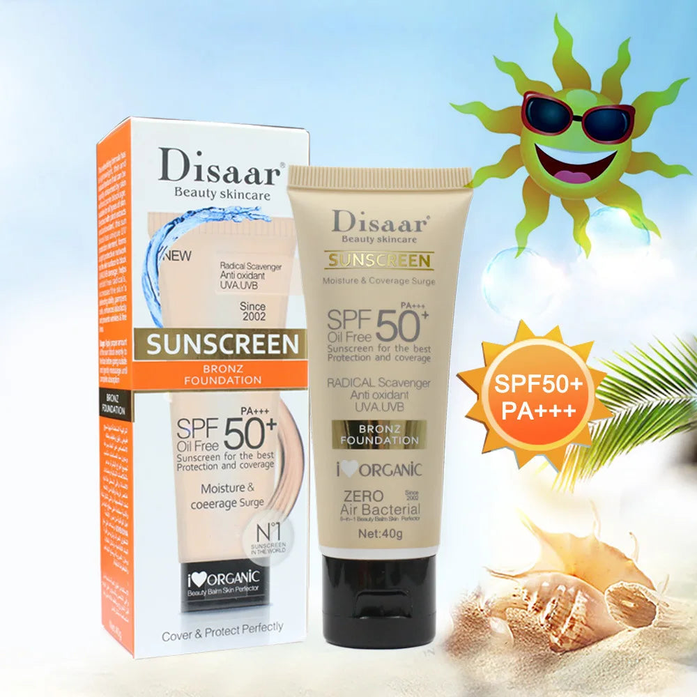 Disaar SPF 50 Face Sunscreen Whitening Sunblock Skin Protective Cream Anti-Aging Oil-control Moisturizing Sun Screen Cream