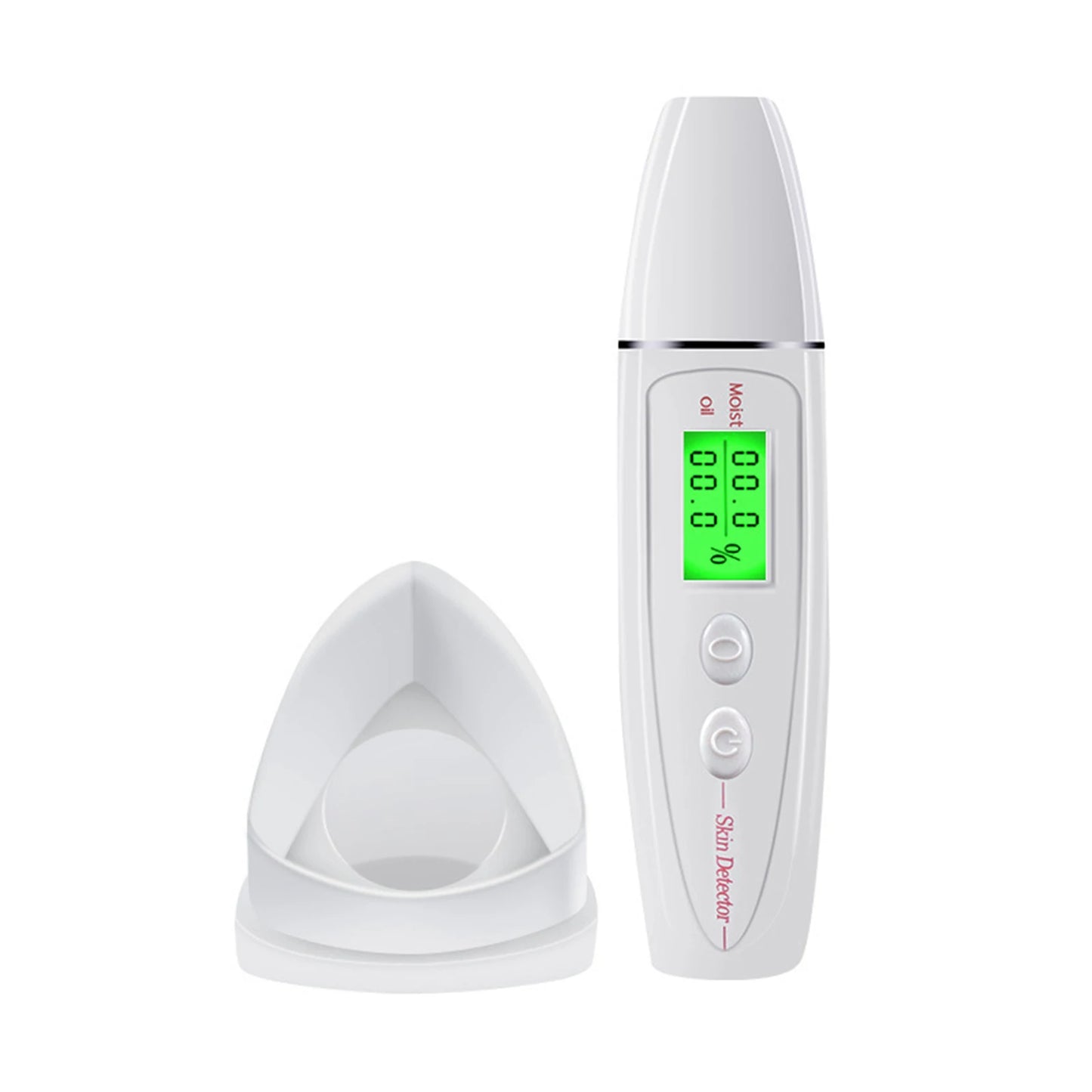 Face Skin Tester Portable Skin Analyzer Digital Aesthetic Moisture Tester Water Oil Monitor for Skin Care Skin Diagnostic Device
