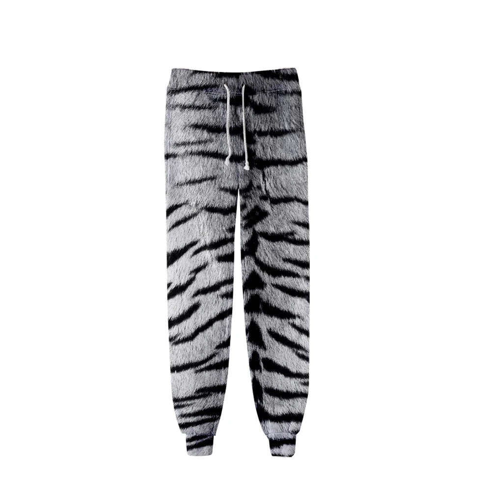 New Animal Tiger Sweatpants Camo Y2k Pants Man 3D Printed Streetwear Jogger Hoodies For Mens Casual Outdoor Jogging Trousers