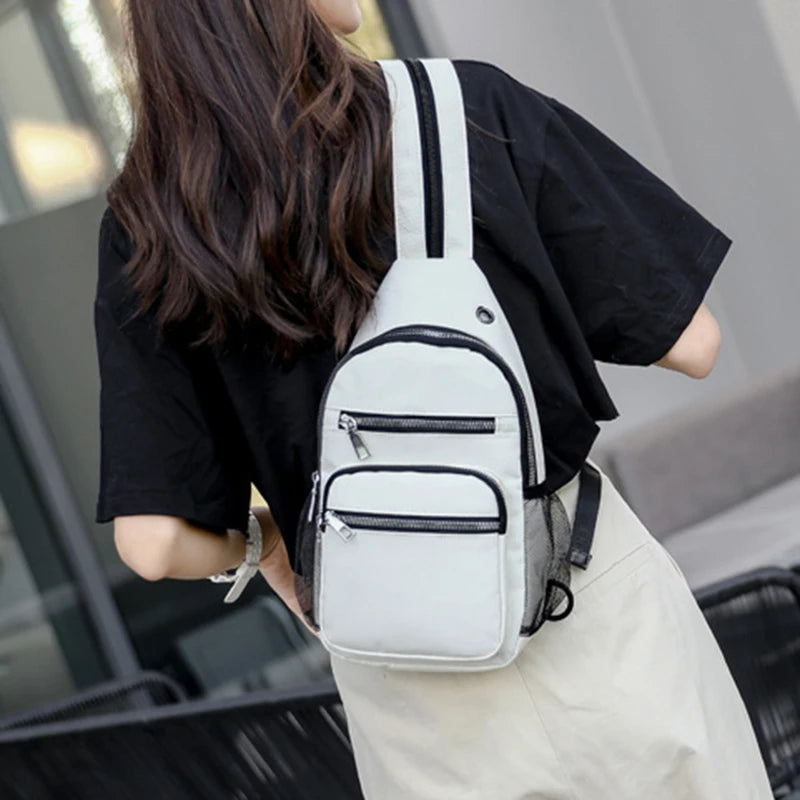 Fashion Yellow small crossbody bags for women messenger bags sling chest bag female mini travel sport shoulder bag pack