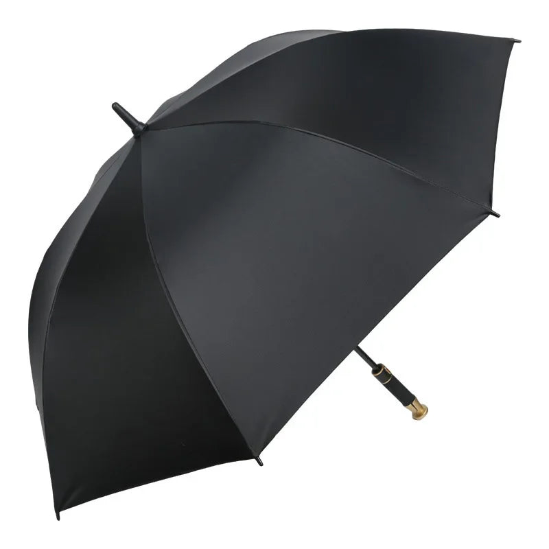 For BMW Luxury Fully Automatic Rain Shine Long Handle Gold Glue Golden Handle Umbrella