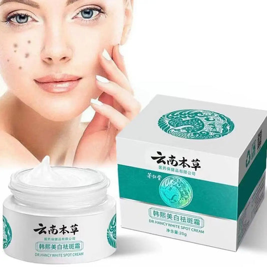 20g Powerful Yunnan Herb Whitening Freckle Cream Remove Spots Spots Dark Care Acne Face Skin Moisturizing Face Beauty S0H5