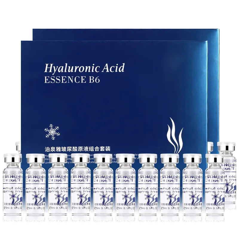 20pcs BIOAQUA Hyaluronic Acid Serum Facial skincare Moisturizing Firming Hydrating Facial Essence Liquid Face Skin Care