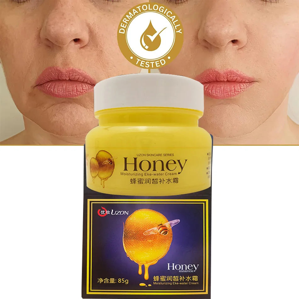 85g Manuka Honey Facial Cream Firming Lifting Skin Treatment Facial Cream Night Cream Anti Aging Wrinkles
