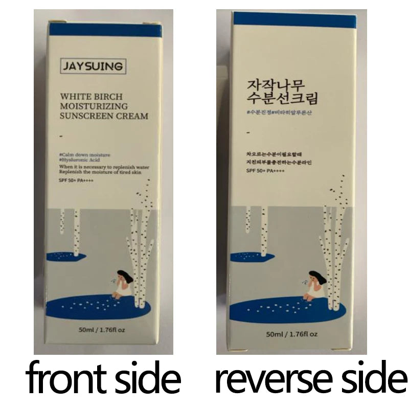 Round LAB Sunscreen for Face PF50+ PA++++ Sun Cream Birch Juice Moisturizing Skin Care Strong UV Protection korean Sunscreen