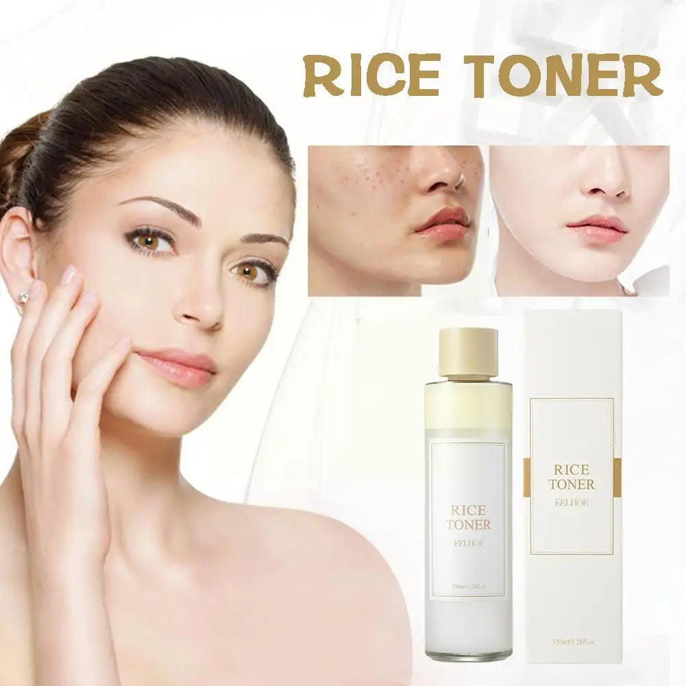 Rice Toner 150ml Beauty Toner Face Care Anti-aging Moisturizing Care Essential Nourishing Glow Essence Skin K2S6