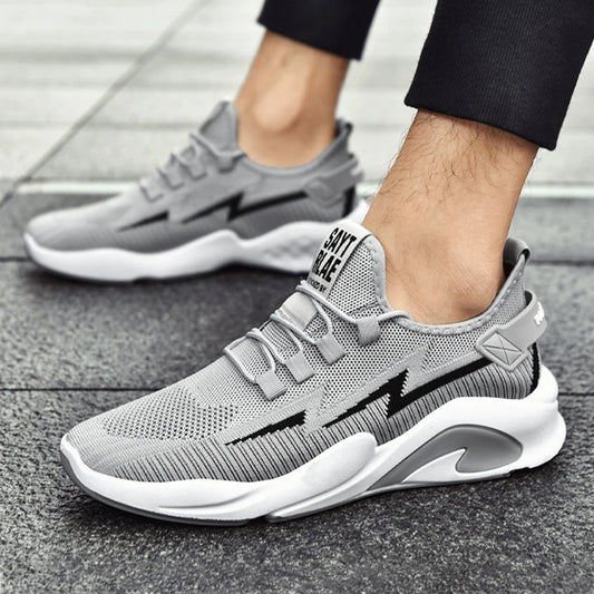 Xiaomi Youpin Sneakers Men Fashion Outdoor Walking Fly Woven Casual Shoes Shock Absorption Hard Wearing Sport Footwear 2022 New