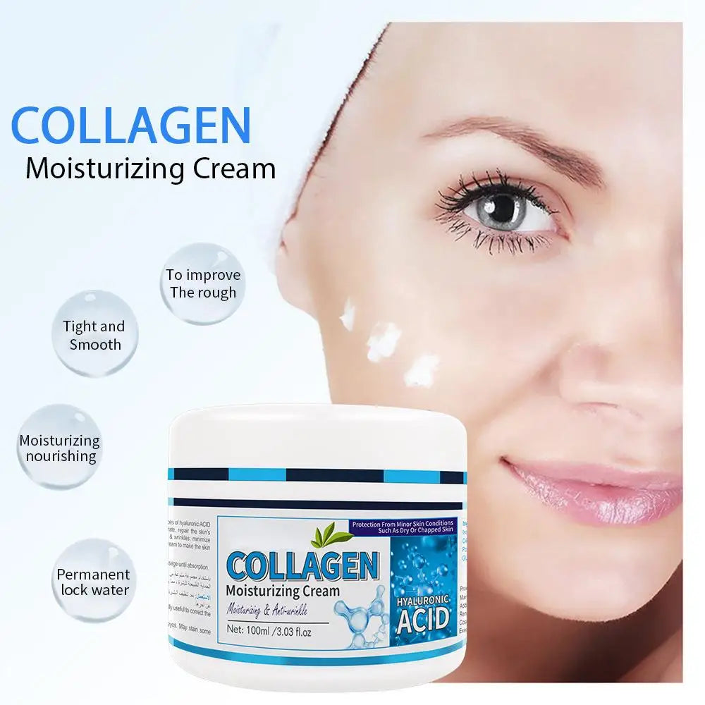 Face cream hyaluronic acid collagen face cream facial care anti wrinkle Moisturizing Face Cream Anti Aging Night Cream