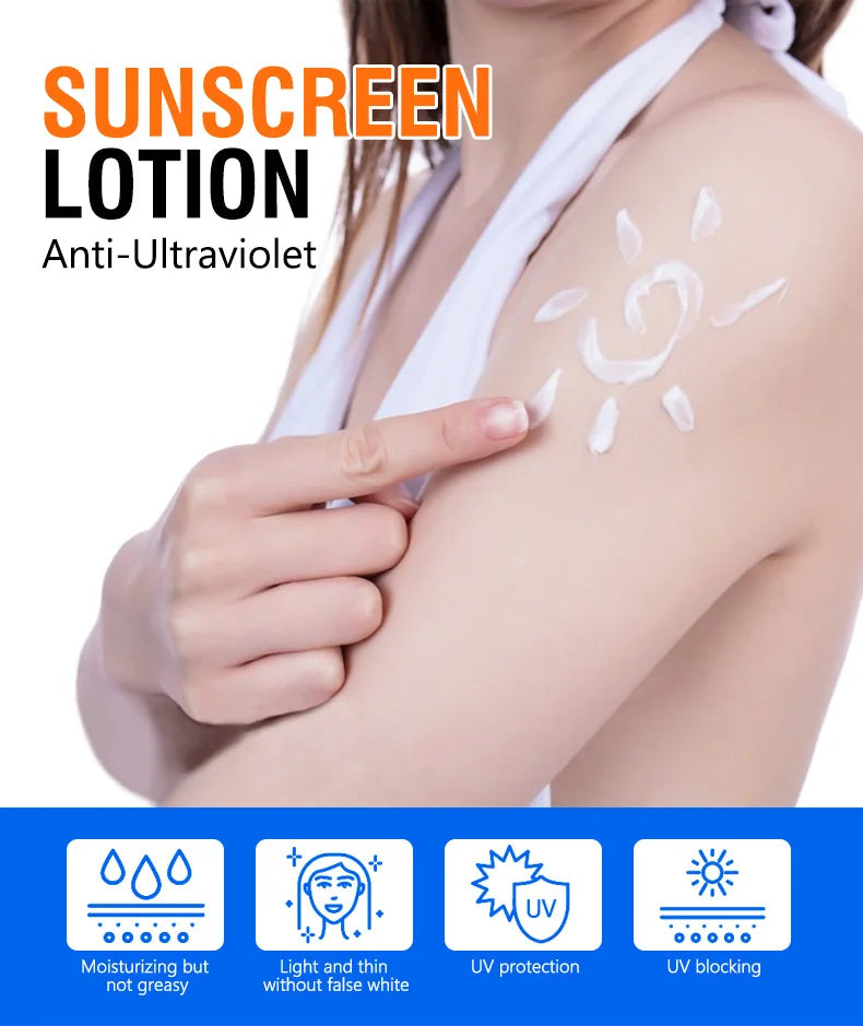 Disaar Facial Sunscreen SPF 50/60/90 UV Protective Sun Cream Moisturizing Skin Body Sunscreens Anti Sun Face Protection