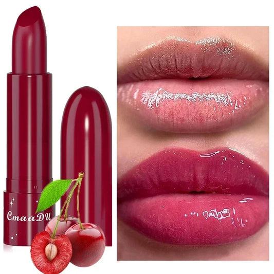 Crystal Jelly Fruit Lip Balm Lasting Moisturizing Hydrating Anti-drying Lipsticks Reducing Lip Lines Natural Lips Care Cosmetics