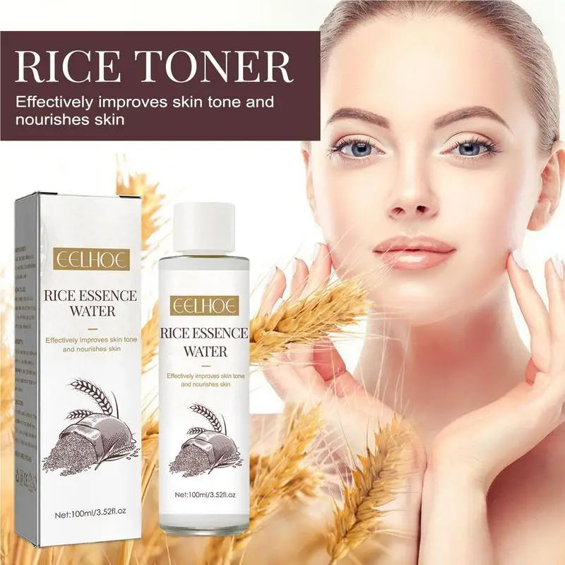 100ml Rice Face Toner Anti-aging Moisturizing Essentiaal Toner Facial Skin Care Brighten Skin Improve Fine Linne Korean Cosmetic