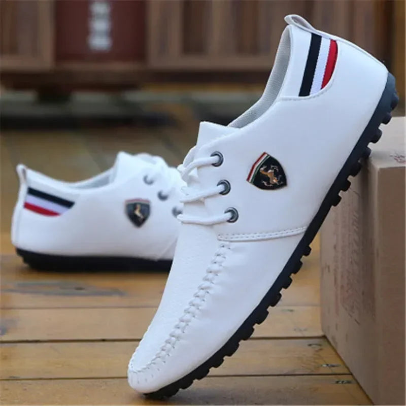 Leather Shoes for Men Casual Loafers Moccasins High Quality Shoes Male Lightweight Driving Footwear 2023 Zapatillas Hombre Male
